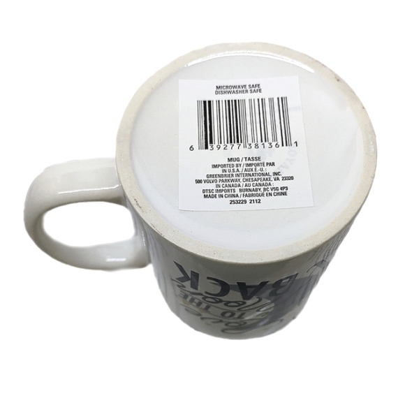 Love Across Space "To The Moon And Back" Inspirational Quote White Ceramic Mug - Picture 4 of 4